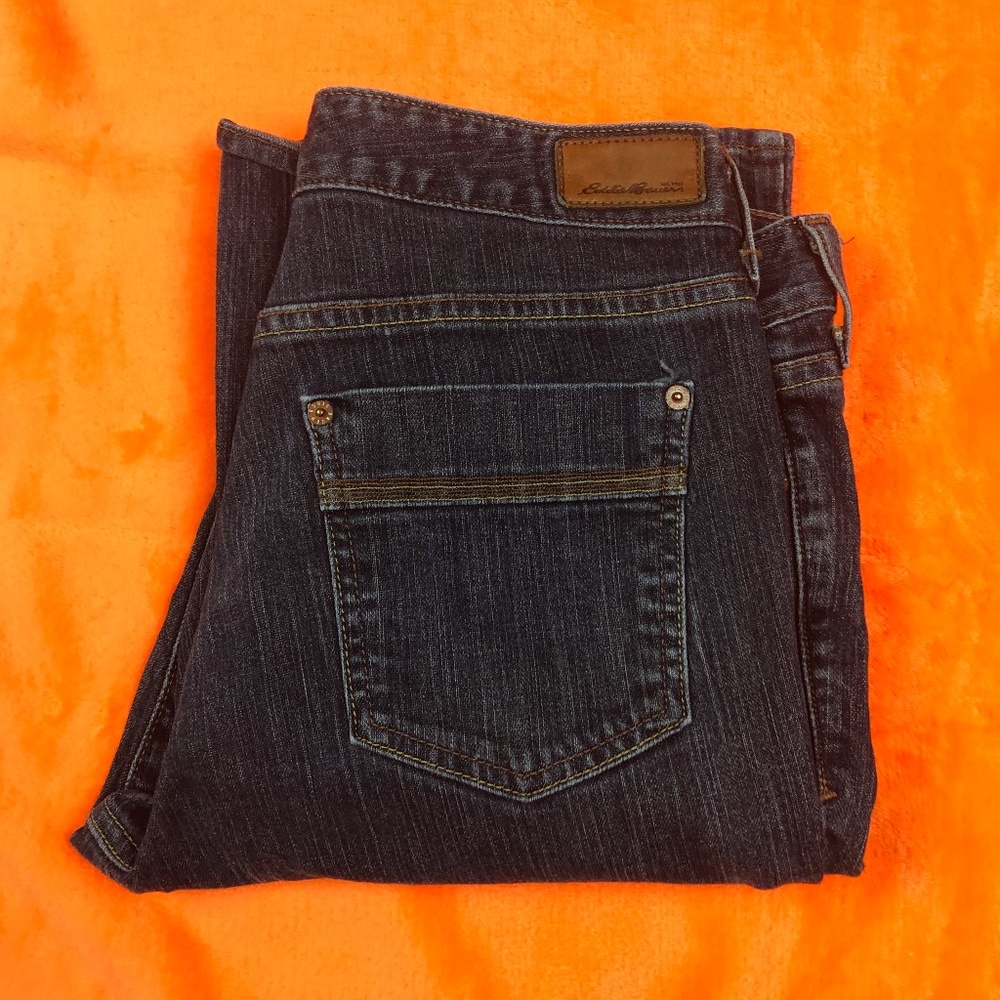 EUC Eddie Bauer Women Jeans Classic BootCut S: 12S